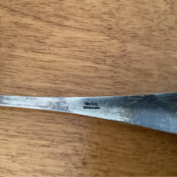 Sterling silver bird spoon.very detailed - Picture 4 of 6